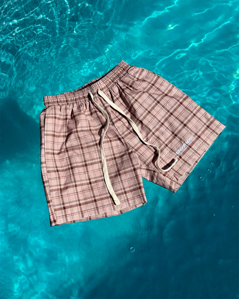 MH CHECK SWIMPANTS