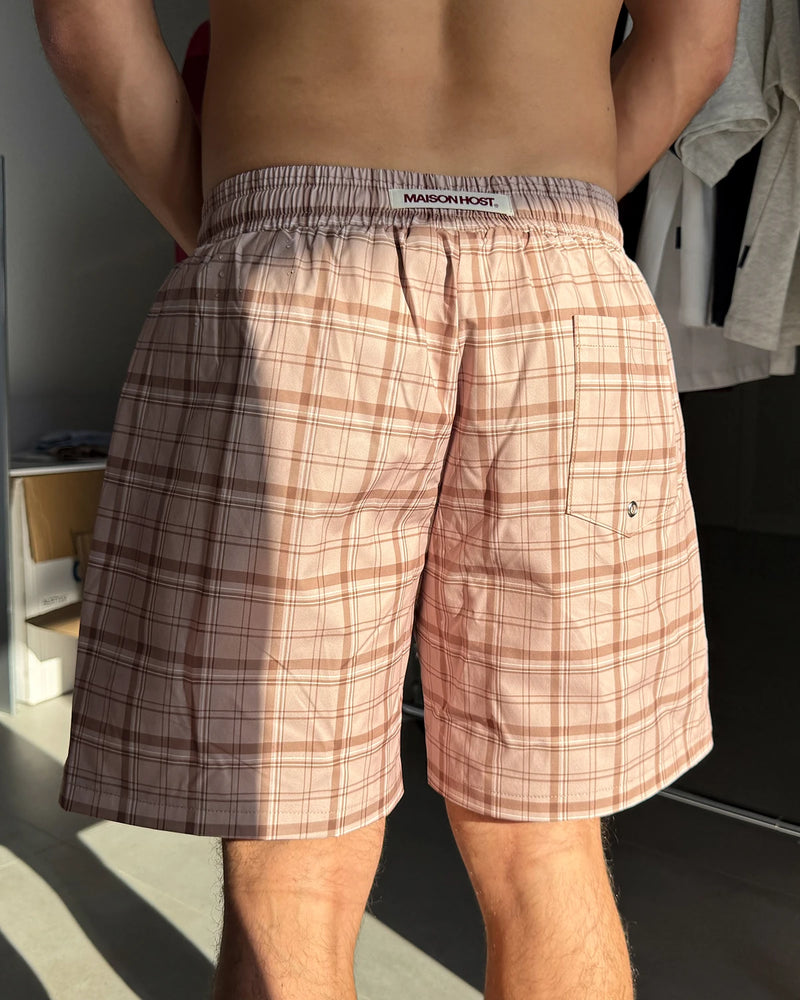 MH CHECK SWIMPANTS