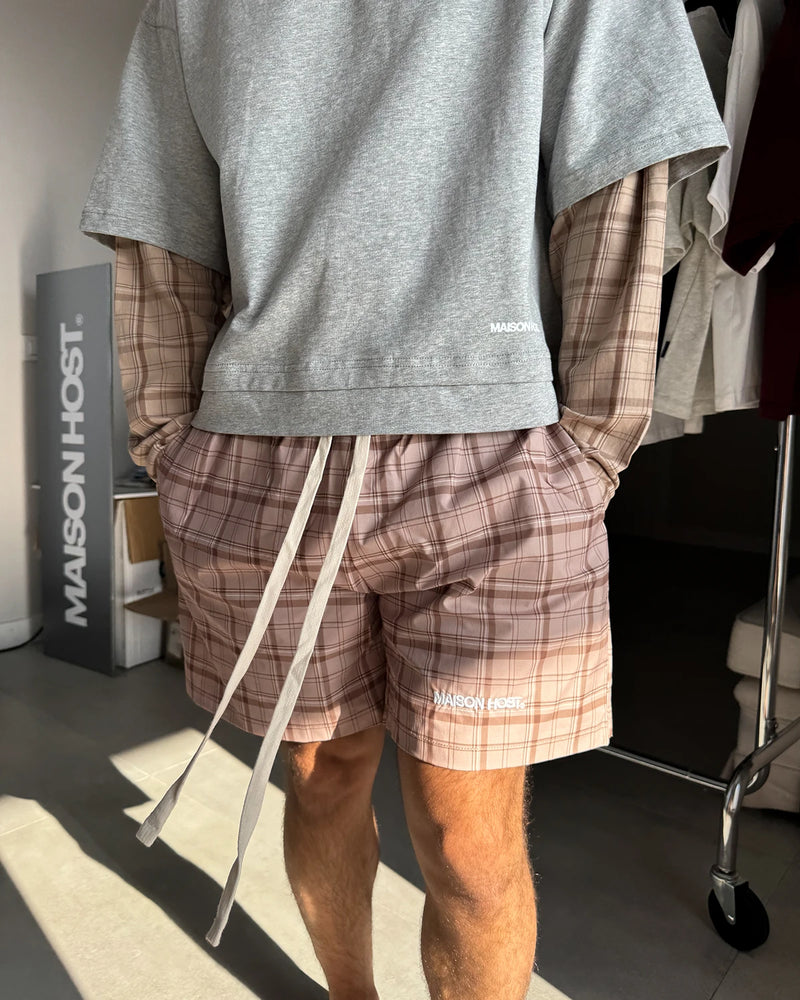 MH CHECK SWIMPANTS