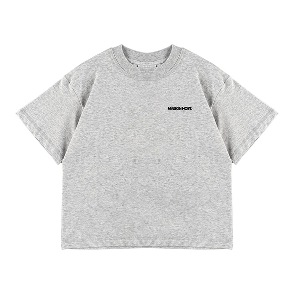 BASIC GREY SLIM TEE