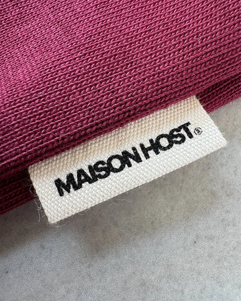 BIENVENUE BURGUNDY TEE