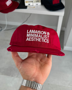 MNML RED CAP