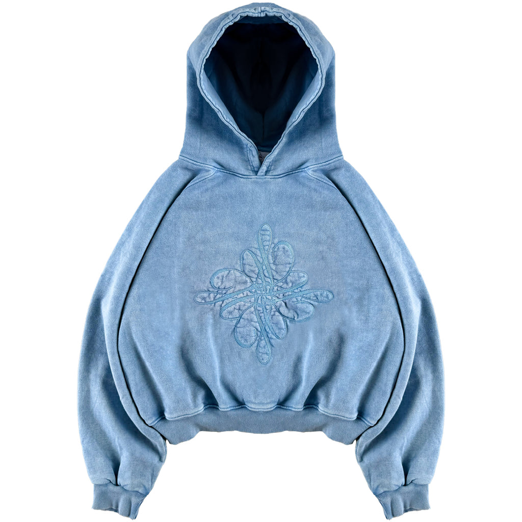 Ice blue promo hoodie sale