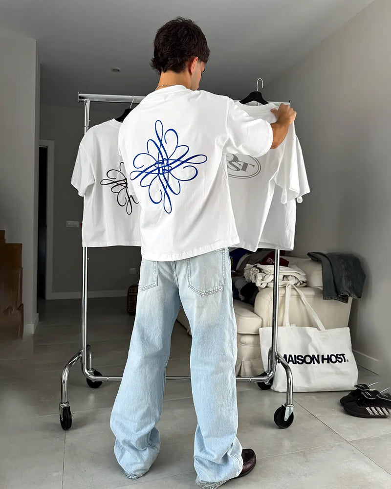 ICON BLUE FLOWER TEE