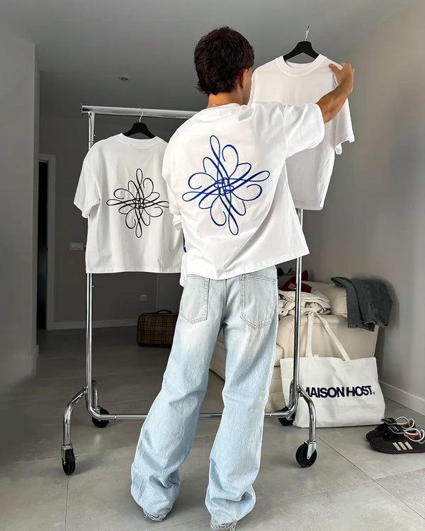 ICON BLUE FLOWER TEE
