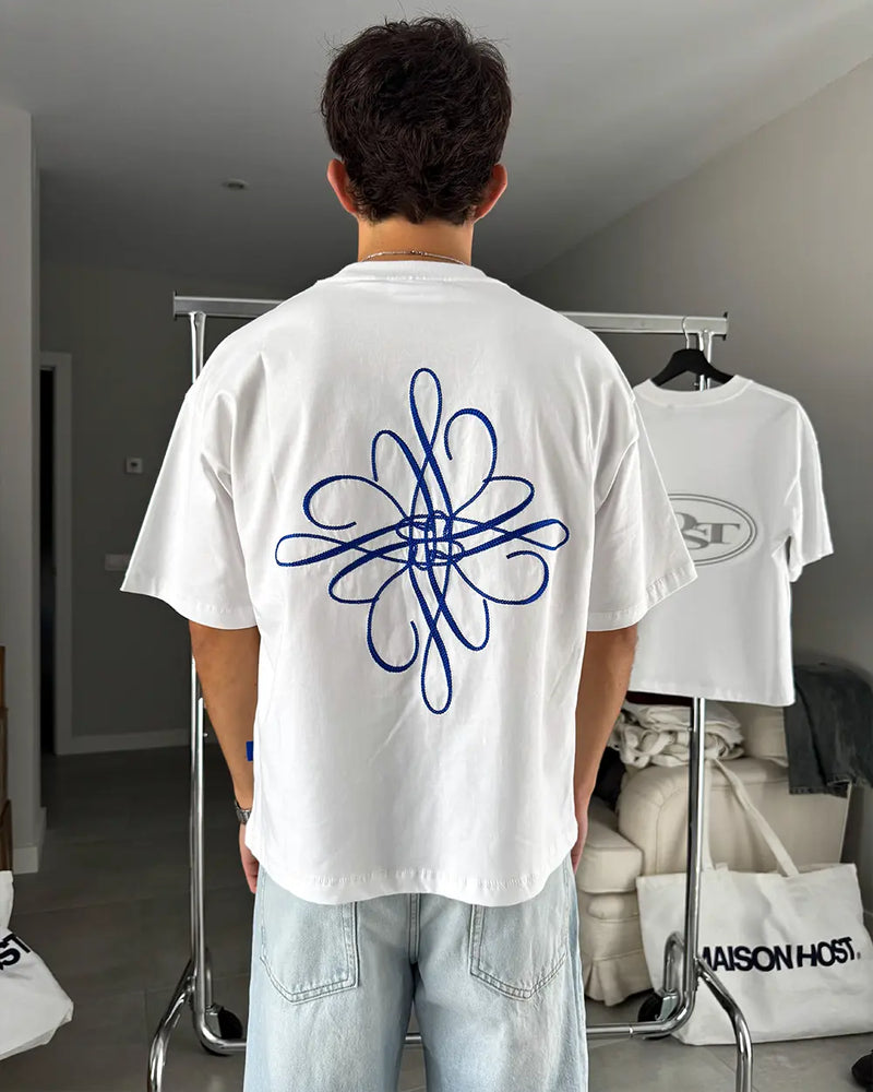 ICON BLUE FLOWER TEE