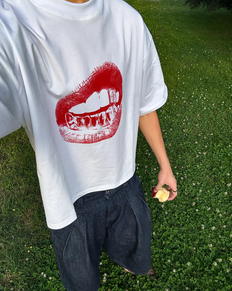 GIRLZZ WHITE TEE