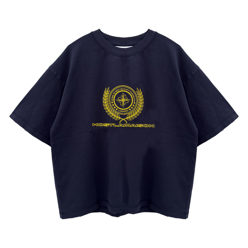 TRIUMPH NAVY TEE