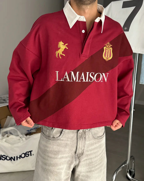 CLASSIC ROYAL BURGUNDY POLO