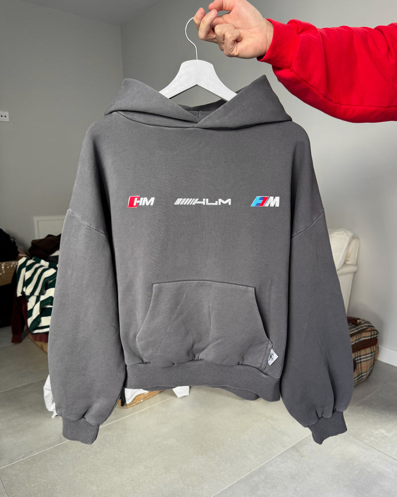 SPORTLINE DARK GREY HOODIE